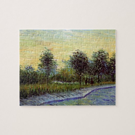 Lane in Voyer d'Argenson Park door Vincent van Gog Legpuzzel (Horizontaal)