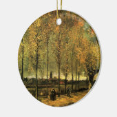 Lane met Poplars van Vincent van Gogh Keramisch Ornament (Links)