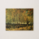 Lane met Poplars van Vincent van Gogh Legpuzzel (Horizontaal)