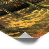 Lane met Poplars van Vincent van Gogh Poster (Hoek)