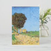 Lane Near Arles van Vincent van Gogh (Staand voorkant)