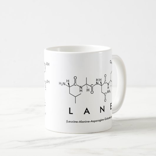 Lane peptide name mok (Voorkant rechts)
