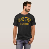 Lane Tech School Hs Chicago Il Retro T-shirt (Voorkant volledig)