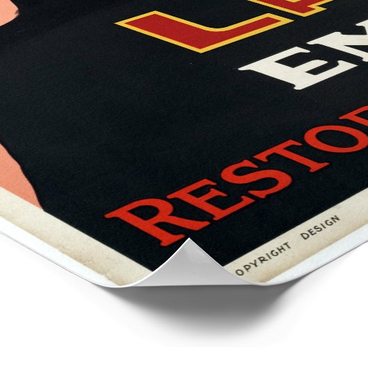  Lanes Emulsion Health Advertisation Poster (Hoek)