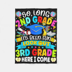 Lang 2e leerjaar leuk geweest opgepast 3e leerjaar fleece deken