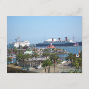 LANG BEACH, CA BRIEFKAART #1