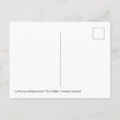 Lang, Briefkaart van Arrochar (Achterkant)