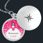 Lang Bruin Haar Fuchsia Bruidsmeisje Ketting<br><div class="desc">De Kettingen van Keepasje kiezen of Zilver Geplaatste Goudafwerking of Sterling Zilveren Unieke Aangepaste Aangepaste Aangepaste Aangepaste Aangepaste Aangepaste Aangepaste Aangepaste Aangepaste Aangepaste Aangepaste Aankomst voor kerstcadeau Wedding Wedding Party Kettingen - om achtergrondkleur te wijzigen - klik op Aanpassen - kies het laatste gereedschap in het keuzemenu en kies uit...</div>