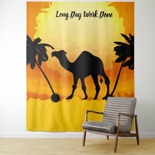 Lang Dat-werk Klaar Tapijt Wandkleed (In situ)