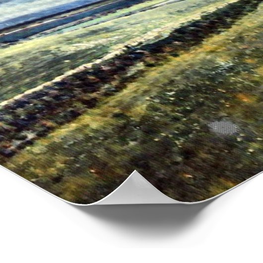 Lang eenzaam huis poster (Hoek)