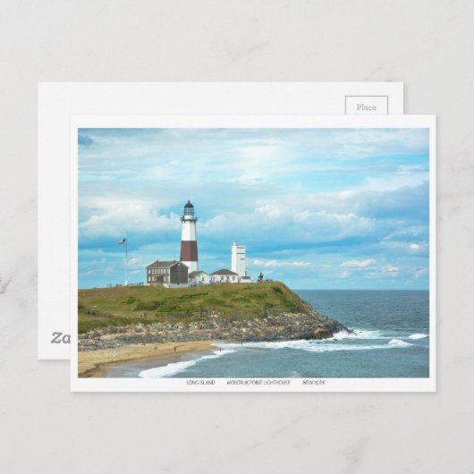 Lang Eiland Briefkaart (Voorkant / Achterkant)