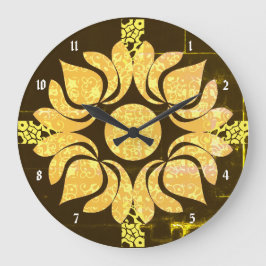 Lang geleden acrylwand grote klok