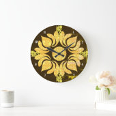 Lang geleden acrylwand grote klok (Huis)