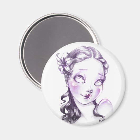 Lang gezicht magneet (Voorkant / Achterkant)