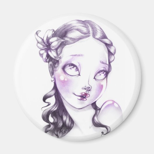 Lang gezicht magneet (Voorkant)