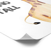 Lang. Giraffe. Poster (Hoek)