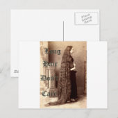 Lang haar, maakt niet uit briefkaart (Voorkant / Achterkant)