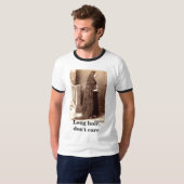 Lang haar, maakt niet uit t-shirt (Voorkant volledig)