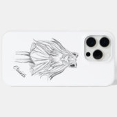 Lang haar meisje met lint Case-Mate iPhone case (Achterkant (horizontaal))