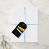 Lang Haar Pride Vlag Cadeaulabel (Met Touw)