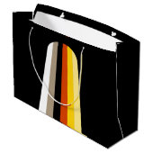 Lang Haar Pride Vlag Groot Cadeauzakje (Achterkant Gekanteld)
