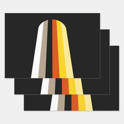 Lang Haar Pride Vlag Inpakpapier Vel (Set)