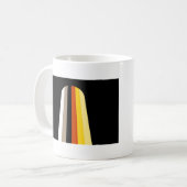 Lang Haar Pride Vlag Koffiemok (Voorkant links)