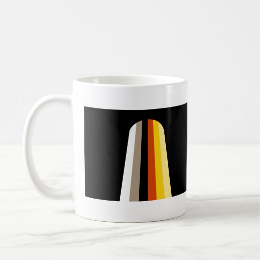 Lang Haar Pride Vlag Koffiemok (Links)