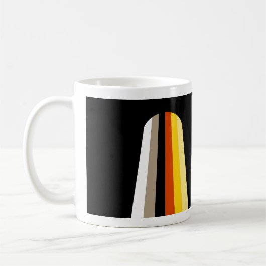 Lang Haar Pride Vlag Koffiemok (Links)