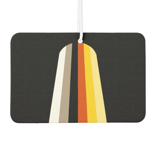 Lang Haar Pride Vlag Luchtverfrisser (Voorkant)