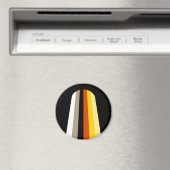 Lang Haar Pride Vlag Magneet (Insitu (Vaatwasser))