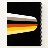 Lang Haar Pride Vlag Notitieboek (Achterkant)