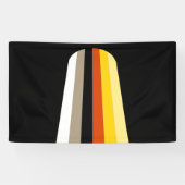 Lang Haar Pride Vlag Spandoek (Horizontaal)