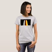 Lang Haar Pride Vlag T-shirt (Voorkant volledig)