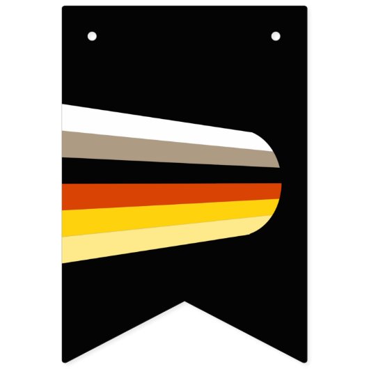 Lang Haar Pride Vlag Vlaggetjes (Tweede vlag)