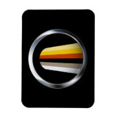 Lang Haar Trots Magneet (Verticaal)