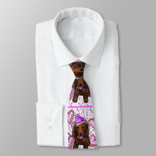 LANG HAIRED DOXIE STROPDAS (Gebonden)