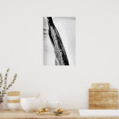 lang, hard koud eenzaam poster (Keuken)