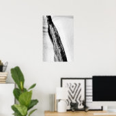 lang, hard koud eenzaam poster (Thuiskantoor)