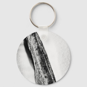 lang, hard koud eenzaam sleutelhanger