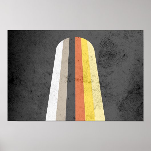 LANG HARIG VLAG VOOR TROTS POSTER (Voorkant)