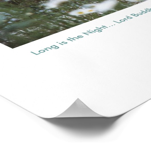 Lang is de nacht poster (Hoek)