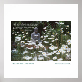 Lang is de nacht poster