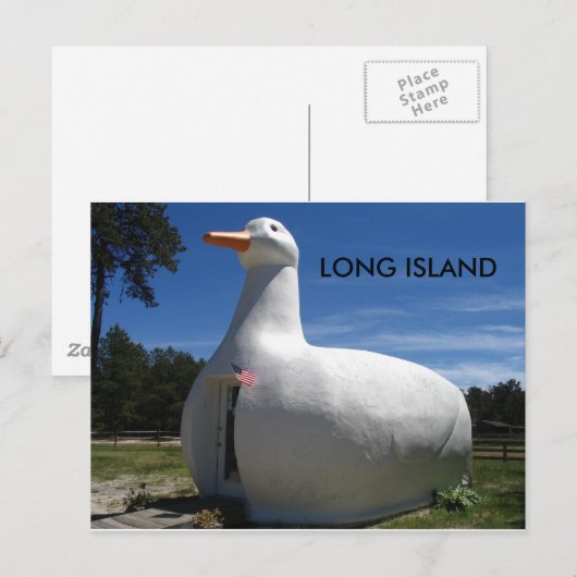 LANG ISLAND BRIEFKAART (Voorkant / Achterkant)