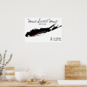 LANG ISLAND THUME SWEET THUIS POSTER (Keuken)