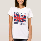 Lang leef de koning t-shirt (Voorkant)