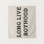 Lang Leef Jongenskamer Kwekerij Speelkamer Muur Wandkleed (Voorkant)