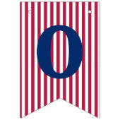 Lang leve Amerika 250e Onafhankelijkheidsdag Vlaggetjes (Tweede vlag)