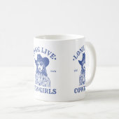 Lang leve Cowgirl Mok - Westerne Rodeo esthetiek (Voorkant rechts)