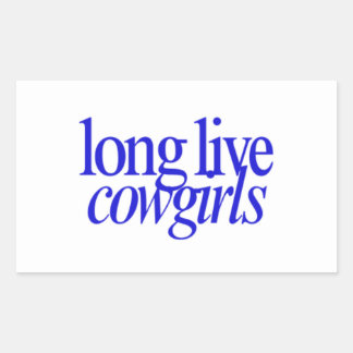 Lang leve cowgirls Sticker